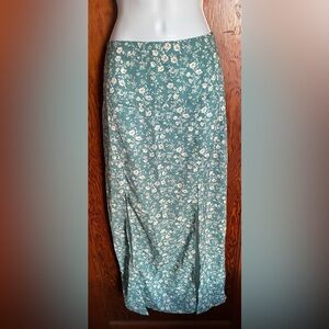 NWT Nasty Girl Maxi Skirt With Double Slits